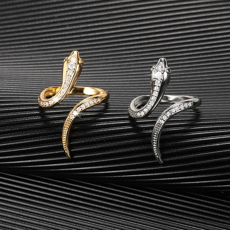 Golden Viper Ring